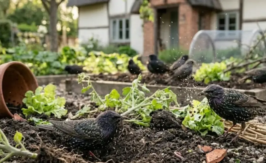 Stare im Garten - Nützlich oder Plage? Finde die Balance!
